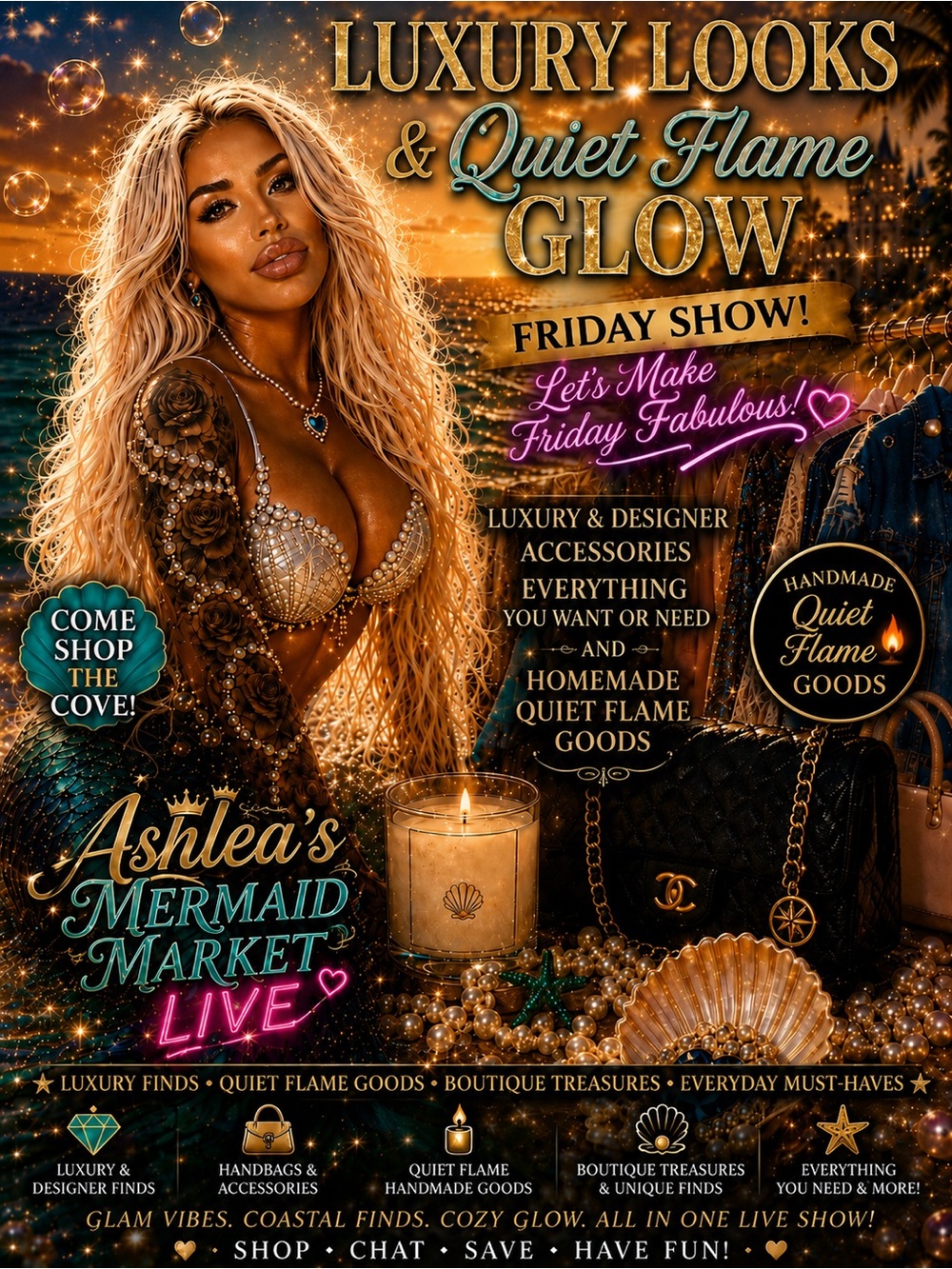 (1️⃣ )🧜🏼♀️🧜🏼♀️MY LIVE SHOW LISTING🧜🏼♀️🧜🏼♀️🪼🐬🦩🌊 - Picture 4 of 16